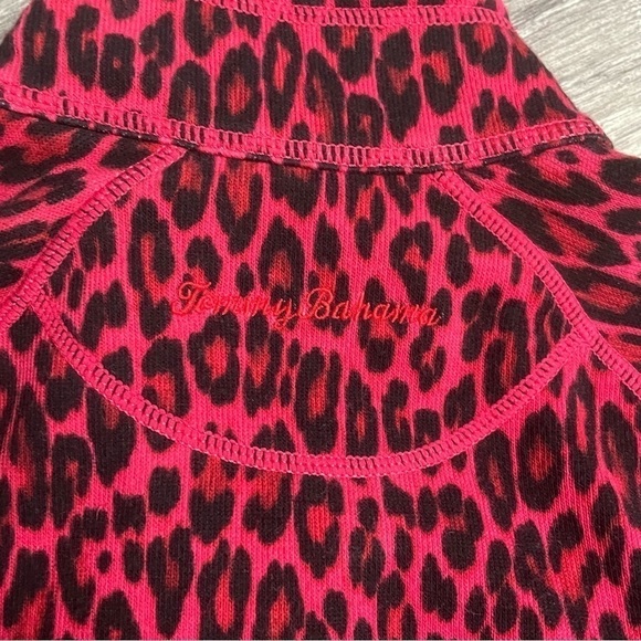 Tommy Bahama Cat's Meow Aruba Full-Zip Sweatshirt Tango Red 0113 - Picture 11 of 15